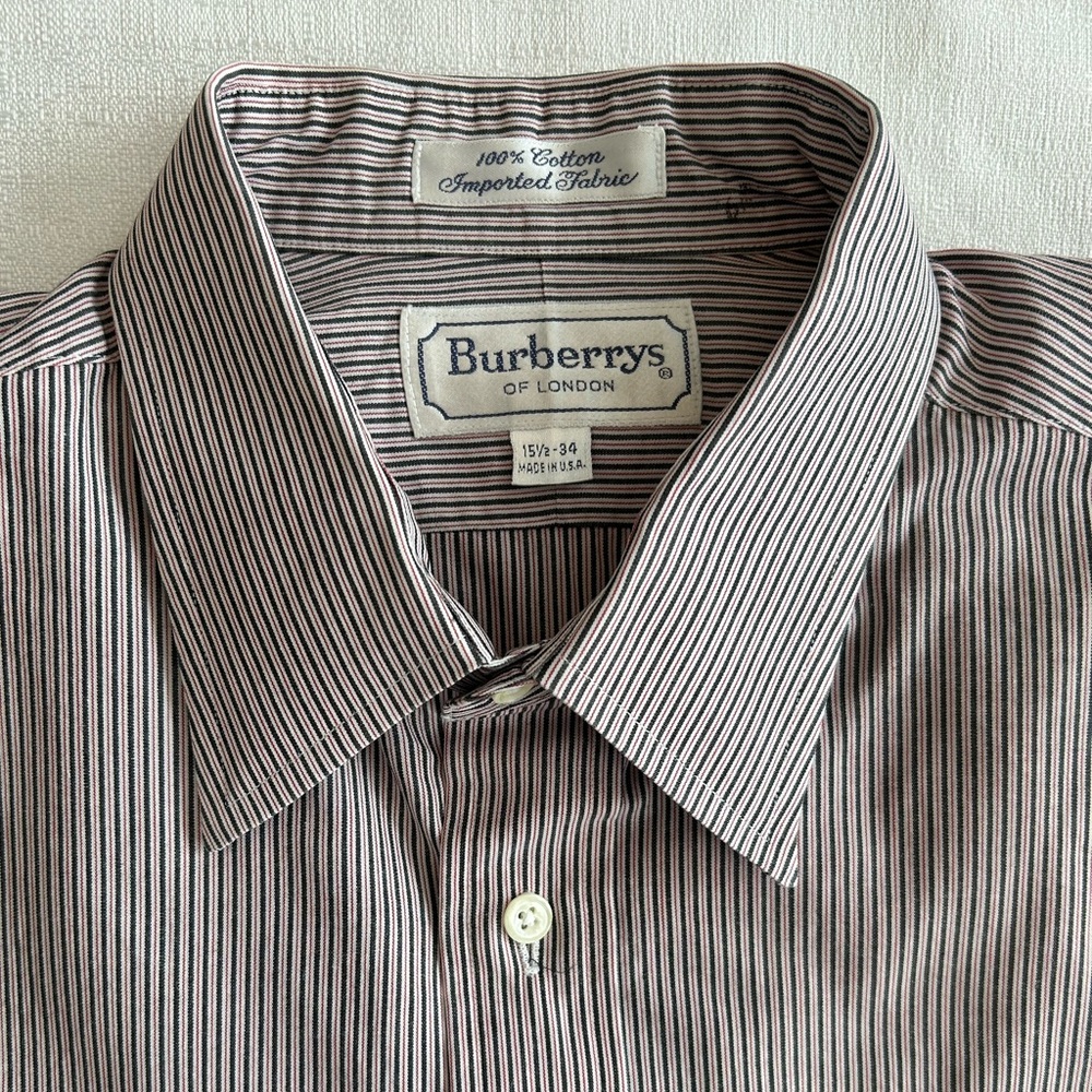 Vintage Burberrys of London Dress Shirt